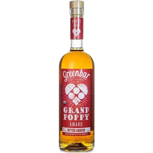 Greenbar Grand Poppy Amaro Liqueur