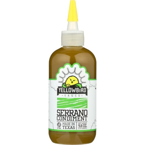Yellowbird Sauce • Serrano Hot Sauce