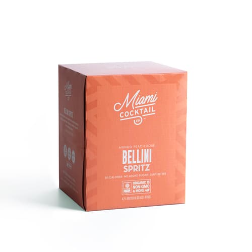 Miami Cocktails Bellini 4pk Cans