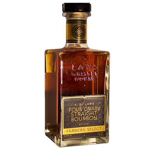 A.d. Laws Four Grain Farmer's Select Straight Bourbon Whiskey
