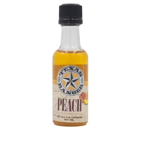 Texas Ranger Whiskey • Peach 50ml (Each)
