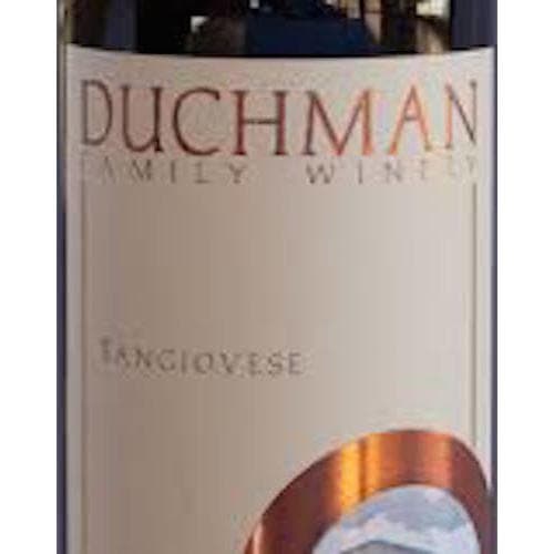Duchman Family Winery Reddy Vineyards Sangiovese