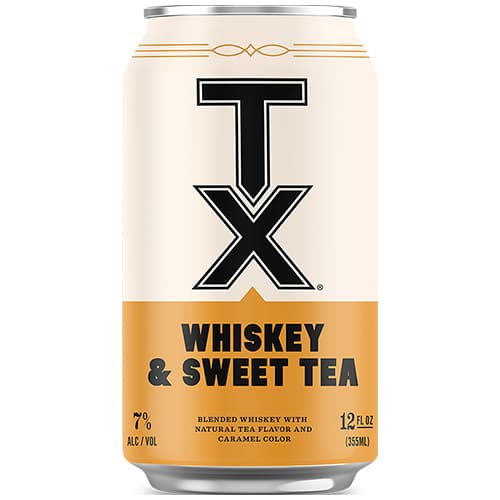 Tx. Cocktails • Whiskey & Sweet Tea 4pk-12oz