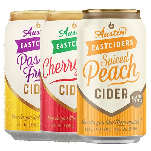 Austin Eastciders Prickly Pear Cider • 6pk Can