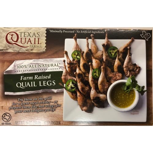 Meat Quail • Texas Quail Farms All Natural Quail Legs