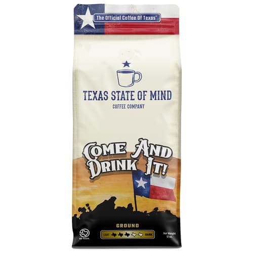 Tx State Of Mind Coffee • Come & Drink It Ground Med Roast