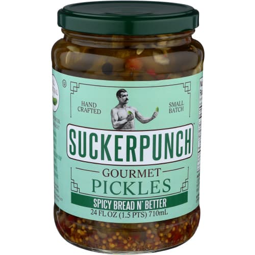 Suckerpunch Pickles • Bread Spicy