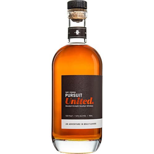 Pursuit United • Blended Straight Bourbon Whiskey