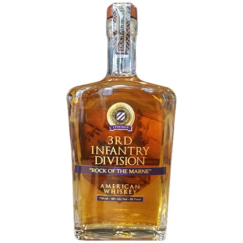 3rd Infantry "Rock of the Marine" American Whiskey