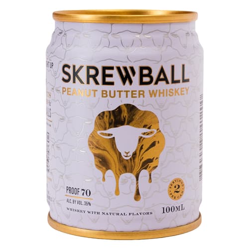 Skrewball Peanut Butter Whiskey Cans