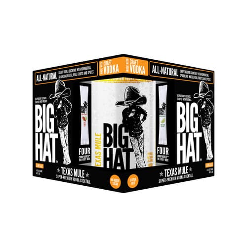 Big Hat Cocktails • Texas Mule 4pk-12oz