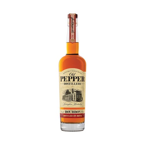 Old Pepper Bourbon Whiskey • Bottled In Bond