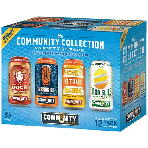 Community Beer Collection Pack • 12pk Can