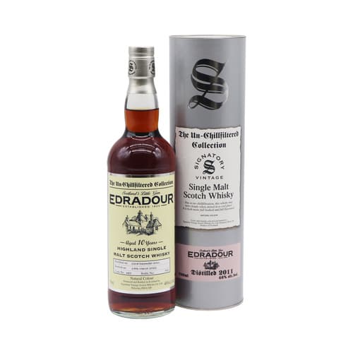 Edradour Malt Scotch • 10yr Sherry Unchillfiltered