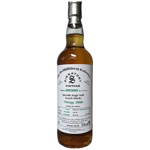 Spec's Sngl Brl • Signa. Knockdhu 2008 114.4'