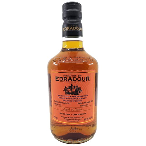 Spec's Cask Edradour Malt • 2011 1st Fill Burgundy