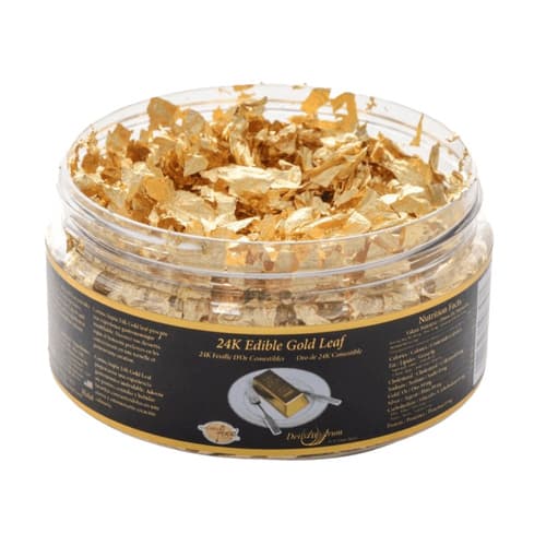 Edible Gold Flakes Jar • 100mg