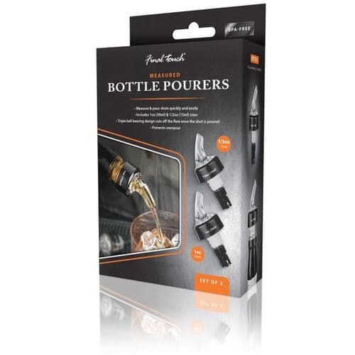 Final Touch • Bottle Pourers Measured .5oz & 1oz