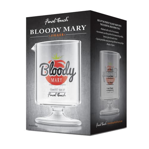 Final Touch • Bloody Mary Jigger With Measurements