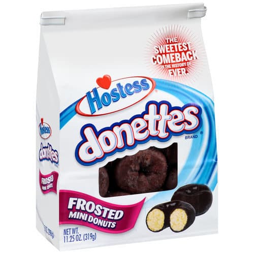 Hostess Donettes • Frosted Chocolate Covered