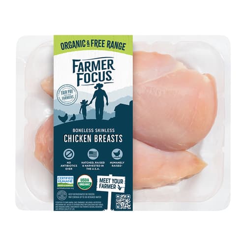 Farm Focus Breast Boneless Frozen Chicken