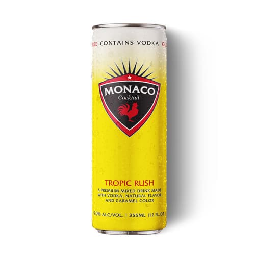 Monaco Cocktails • Tropical Rush 4pk-12oz