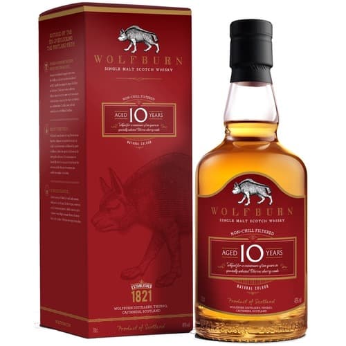 Wolfburn Single Malt • 10yr Scotch Whisky
