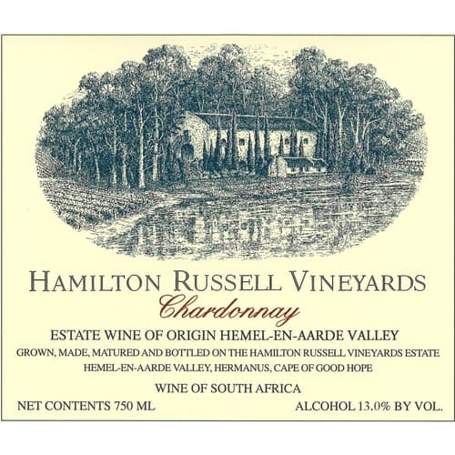 Hamilton Russell Chardonnay South Africa 6 / Case