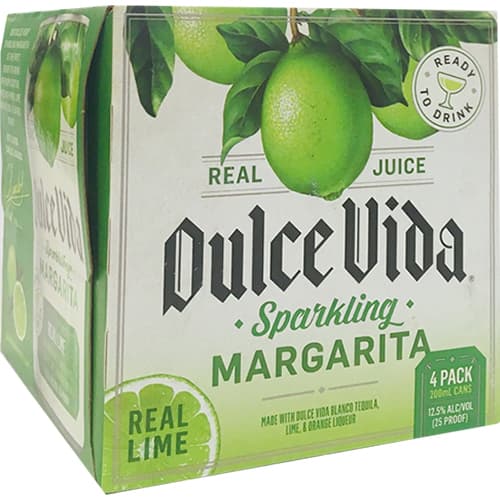 Dulce Vida • Sparkling Margarita 4pk-200ml