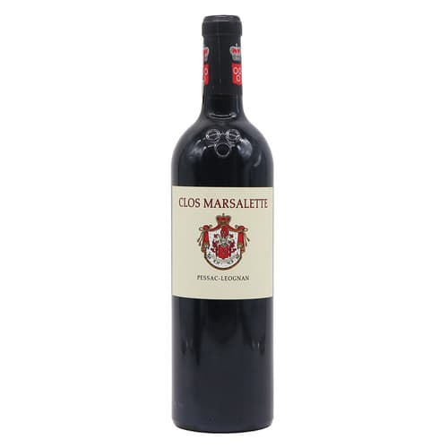 Clos Marsalette Rouge Pessac Leognan