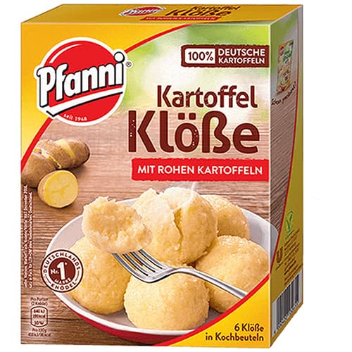 Pfanni Rohe Kloessf / Potato Dumplings