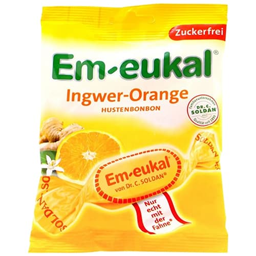 Dr Soldan Ginger Orange Sugar Free Em-eukal