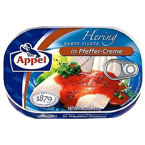 Appel Hering Filets In Pfeffer-creme
