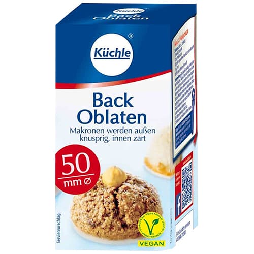 Kuchle Baking Wafers Round • 50mm