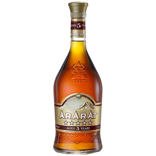 Ararat 5 Year Old Five Star Armenian Brandy