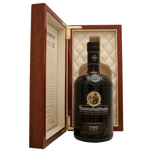 Bunnahabhain Malt • 1980 36yr Canasta Cask