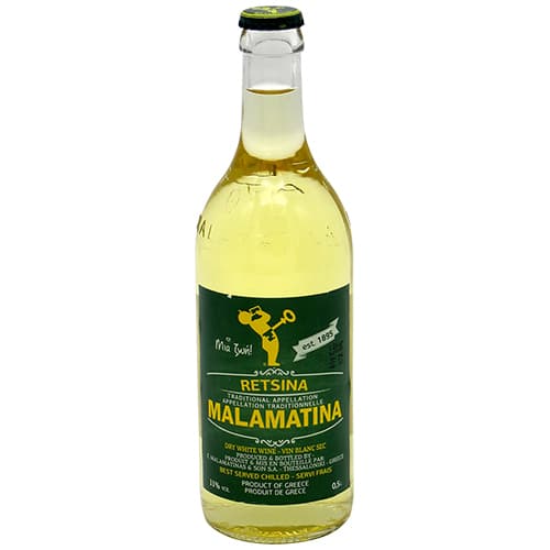 Malamatina & Sons Malamatina Retsina Anthina
