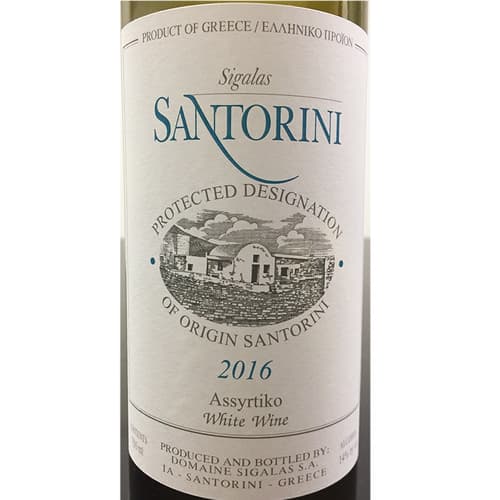 Sigalas Assyrtiko Santorini