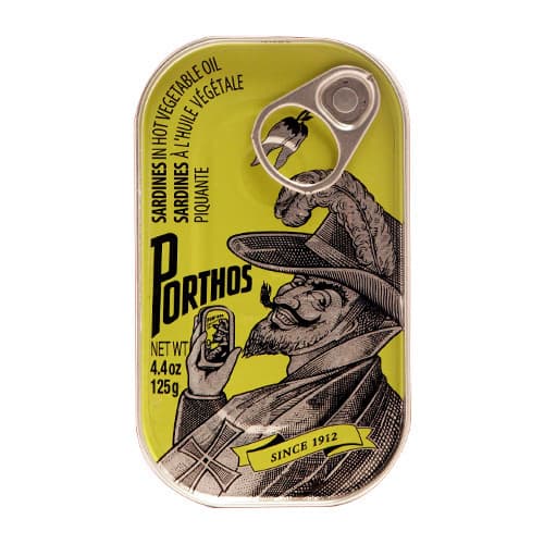 Porthos Sardines • Hot Vegetable Oil