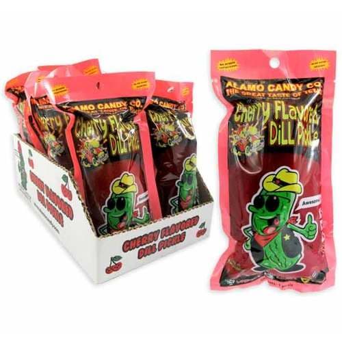 Alamo Candy Big Texas Dill Pickle • Cherry