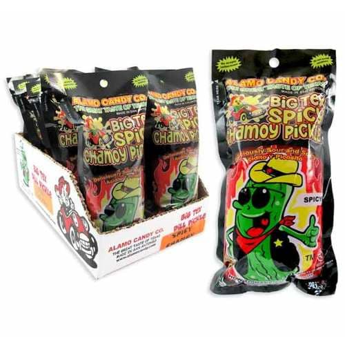 Alamo Spicy Chamoy Candy Big Texas Pickle