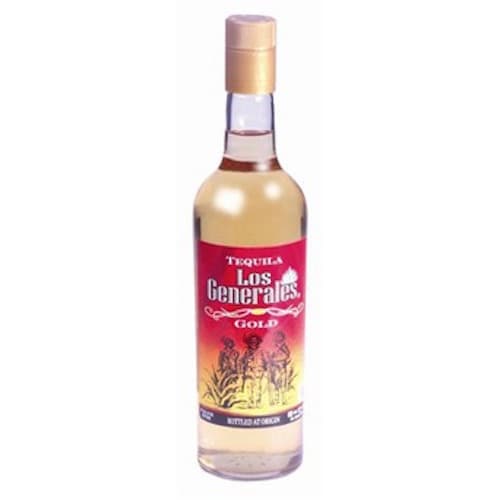 Los Generales Gold Tequila