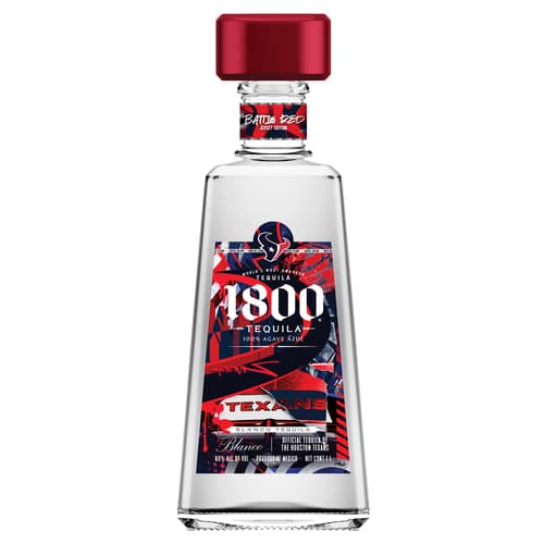1800 Tequila • Silver (Texans Bottle)