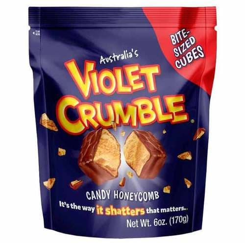 Violet Crumble Original Bite Size Chews Candy