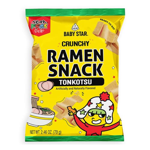 Baby Star Crunchy Raman Snack • Tonkotsu