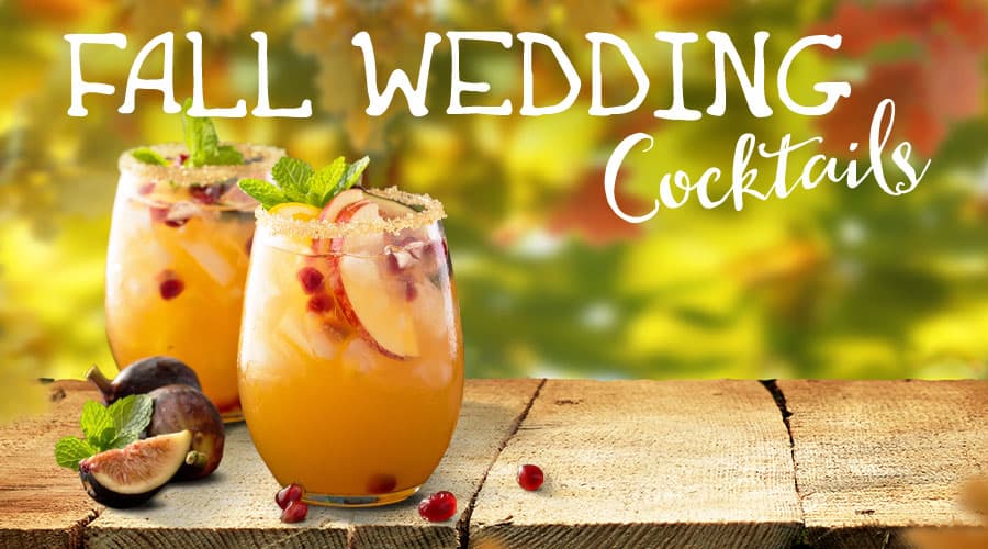 Featured image for Fall Wedding Cocktails