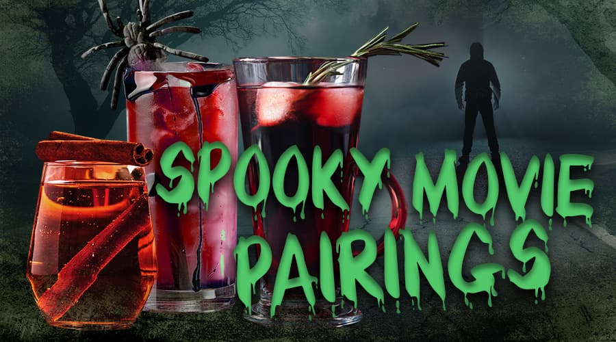 Featured image for Halloween Movie Drink Pairings