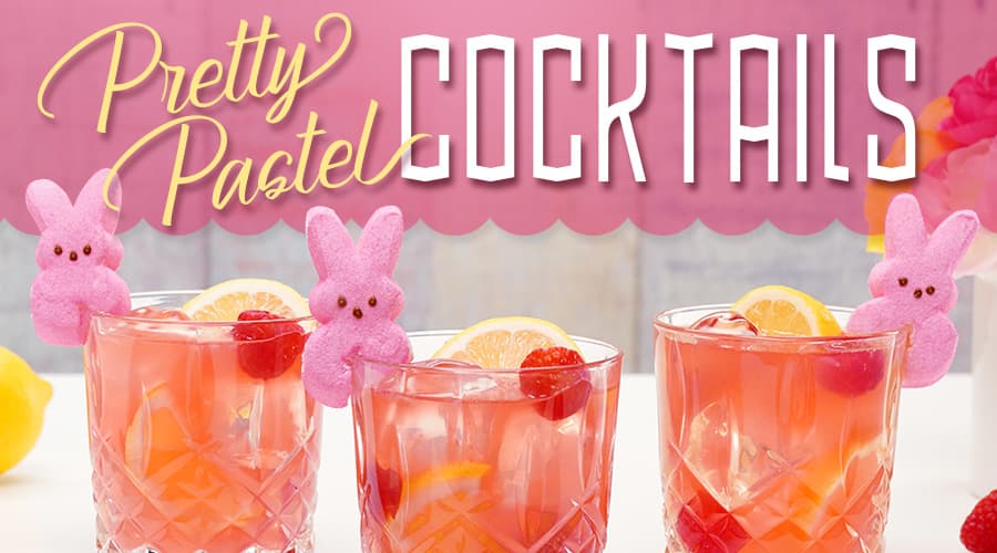 Featured image for Pretty in Pastel: Colorful Easter Cocktails