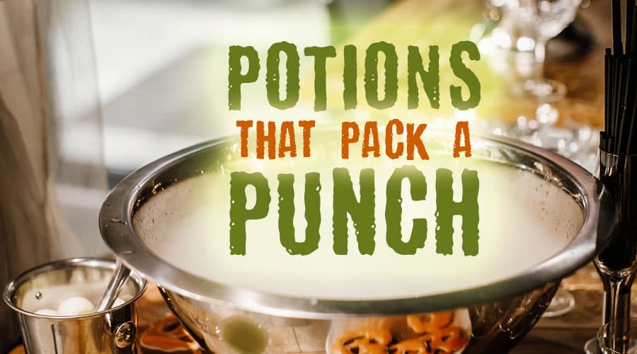 Featured image for Potions That Pack A Punch - Halloween Punch Recipes