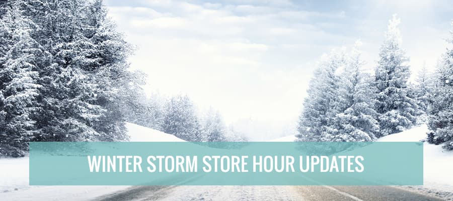 Featured image for Winter Storm Store Hour Updates
